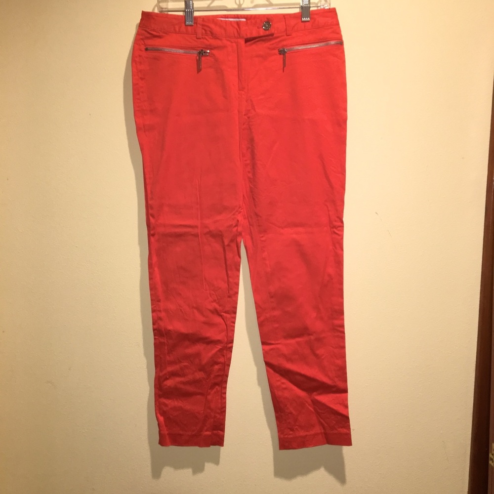 Michael Kors slacks. Tangerine color size 6.